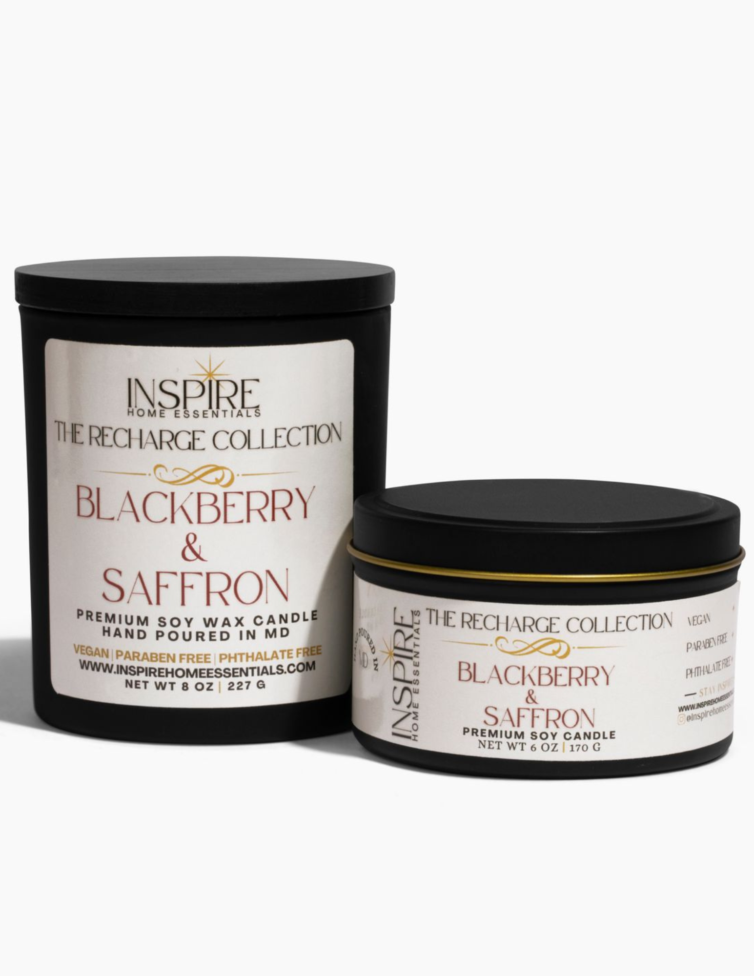 Blackberry & Saffron Candle