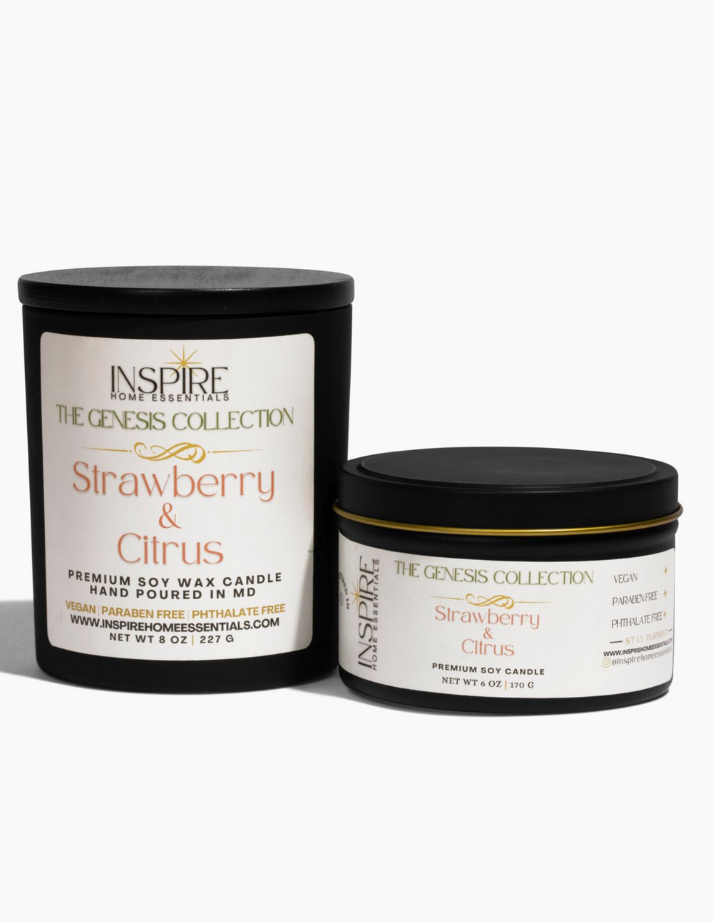 Strawberry & Citrus Candle